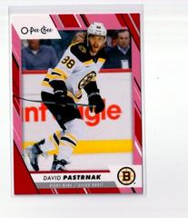 David Pastrnak [Red Border] #103 Hockey Cards 2023 O-Pee-Chee Prices