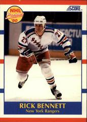 Rick Bennett Hockey Cards 1990 Score Prices