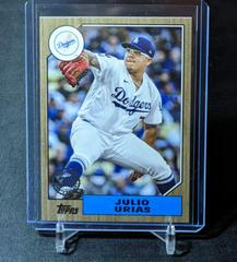 Julio Urias [Gold] #87TB-17 Baseball Cards 2022 Topps 1987 Series 2 Prices