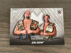 Jeri Show #UTT-20 Wrestling Cards 2016 Topps WWE Undisputed Tag Teams Prices