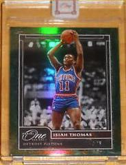 Isiah Thomas [Green] #177 Basketball Cards 2020 Panini One and One Prices