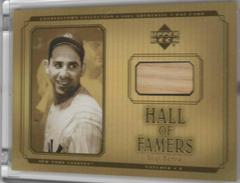 Yogi Berra #B-YB Baseball Cards 2001 Upper Deck Hall of Famers Cooperstown Collection Bat Prices