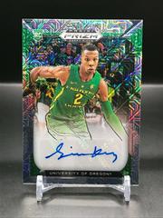 Louis King [Mojo Prizm] Basketball Cards 2019 Panini Prizm Draft Picks Autographs Prices