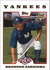 Bronson Sardinha #213 Baseball Cards 2008 Topps Opening Day Prices