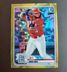 Yadier Molina [Gold Refractor] Baseball Cards 2020 Bowman Chrome Prices