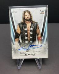 AJ Styles #A-AJ Wrestling Cards 2020 Topps WWE Undisputed Autographs Prices