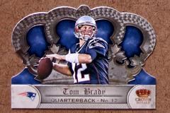 Tom Brady [Silver] Football Cards 2012 Panini Crown Royale Prices