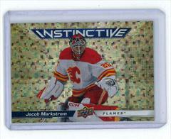 Jacob Markstrom [Gold Sparkle] #IN-22 Hockey Cards 2023 Upper Deck Instinctive Prices