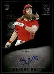 Brandon Marsh #RA-BM Baseball Cards 2022 Panini Capstone Rookie Autographs Prices