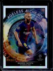 Andres Iniesta #AA-18 Soccer Cards 2021 Topps Merlin Chrome UEFA Ageless Alchemy Prices