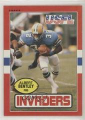 Albert Bentley #89 Football Cards 1985 Topps USFL Prices