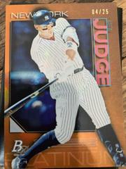 Aaron Judge [Orange] #68 Baseball Cards 2020 Bowman Platinum Prices