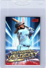 Vladimir Guerrero Jr. [Red] #VV-9 Baseball Cards 2023 Stadium Club Virtuosos of Velocity Prices