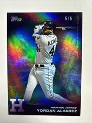 Yordan Alvarez [Tye Dye Glitter] #103 Baseball Cards 2022 Topps X Steve Aoki Prices