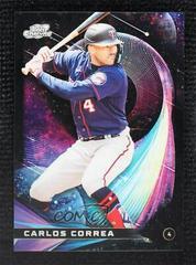 Carlos Correa [Black Eclipse] Baseball Cards 2022 Topps Cosmic Chrome Star Gaze Prices