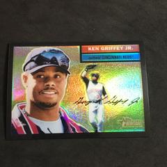 Ken Griffey Jr. [Black Refractor] Baseball Cards 2005 Topps Heritage Chrome Prices
