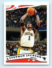Stephen Jackson #66 Basketball Cards 2005 Topps Prices