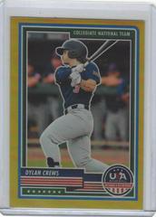 Dylan Crews [Gold] #64 Baseball Cards 2023 Panini Stars & Stripes USA Prices