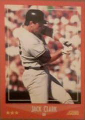Jack Clark #1T Baseball Cards 1988 Score Traded Prices