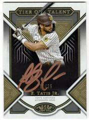 Fernando Tatis Jr. [Bronze Ink] #T1TA-FT Baseball Cards 2023 Topps Tier One Talent Autographs Prices