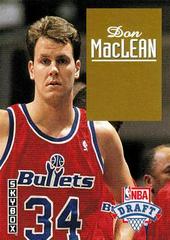 Don MacLean Basketball Cards 1992 Skybox Draft Prices