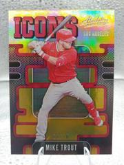 Mike Trout [Gold] Baseball Cards 2021 Panini Absolute Icons Prices