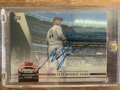 Anthony Volpe #RDVA-AV Baseball Cards 2023 Stadium Club Rookie Design Variation Autographs Prices