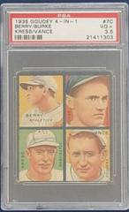 Berry, Burke, Kress, Vance #7C Baseball Cards 1935 Goudey 4 in 1 Prices