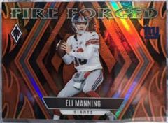 Eli Manning [Orange] #FF-4 Football Cards 2023 Panini Phoenix Fire Forged Prices