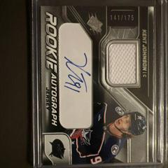 Kent Johnson [Patch] Hockey Cards 2022 SPx Rookie Autographs Prices