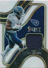 A.J. Brown [White Prizm] Football Cards 2020 Panini Select Swatches Prices