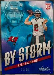 Kyle Trask [Blue] #BST-17 Football Cards 2021 Panini Absolute By Storm Prices