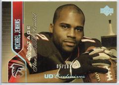 Michael Jenkins [UD Exclusives Vintage] #203 Football Cards 2004 Upper Deck Prices