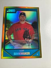 Scott Shoemaker [Orange Refractor] Baseball Cards 2007 Bowman Chrome Prospects Prices