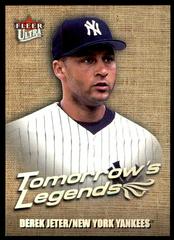Derek Jeter #12 Baseball Cards 2001 Ultra Tomorrow's Legends Prices