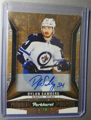 Dylan Samberg [Gold Autograph] #PP-14 Hockey Cards 2022 Parkhurst Prominent Prospects Prices