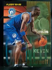 Kevin Garnett #406 Basketball Cards 1995 Fleer Prices