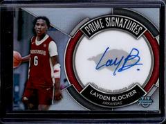 Layden Blocker #PCS-LB Basketball Cards 2023 Bowman Chrome University Prime Signatures Prices