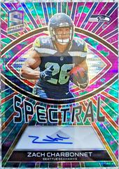 Zach Charbonnet #2 Football Cards 2023 Panini Spectra Rookie Autograph Celestial Prices