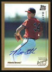 Matt Belisle [Certified Autograph] #T11 Baseball Cards 1999 Topps Traded Prices