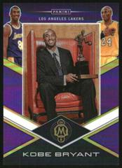 Kobe Bryant [Purple and Gold] #30 Basketball Cards 2019 Panini Kobe Bryant Career Highlights Prices