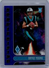 Bryce Young [Blue] #RIS-1 Football Cards 2023 Panini Phoenix Rookie Rising Prices