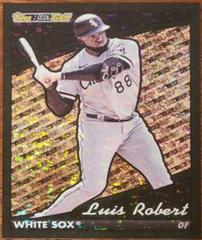 Luis Robert [Black] #BG-7 Baseball Cards 2022 Topps Update Black Gold Prices