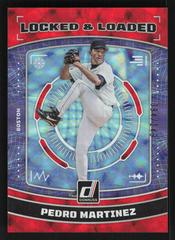 Pedro Martinez [Red] Baseball Cards 2023 Panini Donruss Locked and Loaded Prices