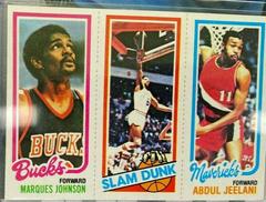 Johnson, Erving, Jeelani Basketball Cards 1980 Topps Prices