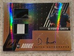 DeVonta Smith [Patch Autograph Copper] #91 Football Cards 2021 Panini Zenith Prices