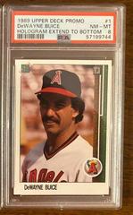 DeWayne Buice [Hologram Extend to Bottom] #1 Baseball Cards 1989 Upper Deck Promo Prices