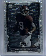 Amari Cooper [Rainbow Foil Silver Ice] #44 Football Cards 2015 Bowman Rookies Prices