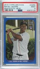 Rafael Devers [Blue] #AS-RD Baseball Cards 2018 Topps Archives Snapshots Prices