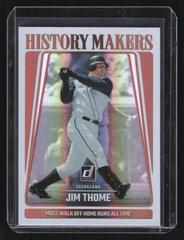 Jim Thome #HIM1 Baseball Cards 2023 Panini Donruss History Makers Prices